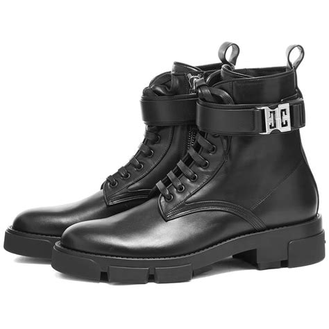 givenchy loop leather combat boot|givenchy boots women.